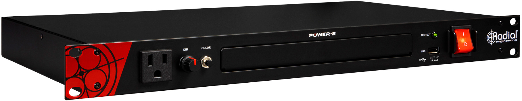 Radial Engineering POWER-2 19 Inch Rack Mount Power Conditioner / Surge Suppressor - LED Lighting RAD-POWER-2