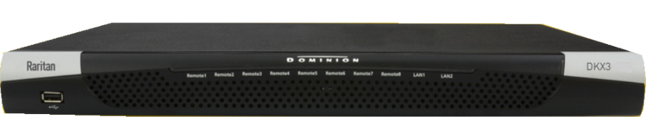 Raritan Dominion KX III High Performance KVM-over-IP Switch - 16 Server Ports/2 Remote Users/1 Local Port