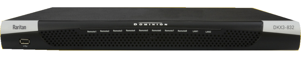 Raritan Dominion KX III High Performance KVM-over-IP Switch - 32 Server Ports/8 Remote Users/1 Local Port