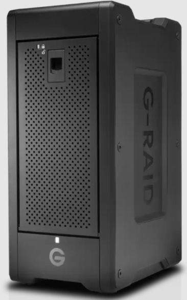 SanDisk Professional 144TB G-RAID Shuttle 8 8-Bay RAID Array - 8x18TB - Thunderbolt 3 & USB 3.2 Gen 2 G-RAID SHUTTLE 8 144TB