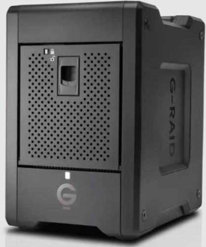 SanDisk Professional G-RAID Shuttle SSD 16TB 8-Bay Thunderbolt 3 RAID Array - 8 x 2TB G-RAID SHUTTLE SSD 16TB