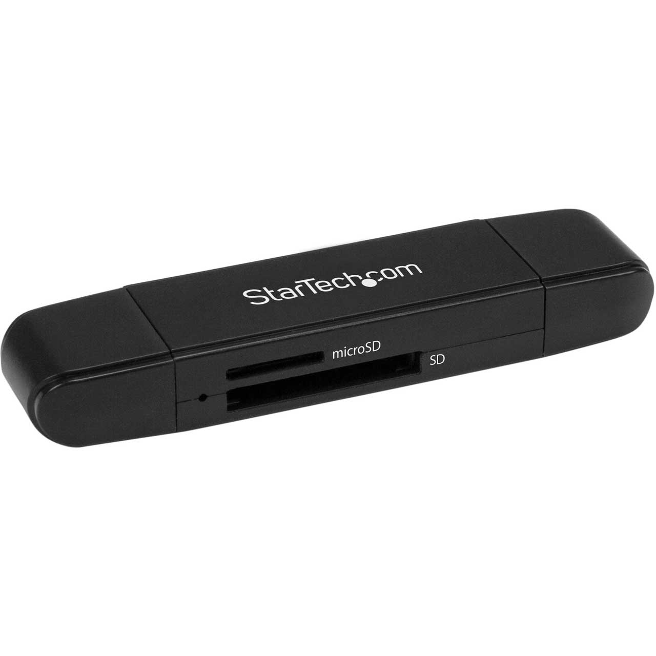 StarTech SDMSDRWU3AC USB 3.0 Memory Card Reader/Writer for SD and microSD Cards - USB-C and USB-A SDMSDRWU3AC