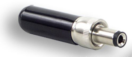 Switchcraft 860 DC Power Plug with a Black Insulator Tip 860