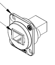 Switchcraft EHSC2M Multi-mode SC Fiber Optic Chassis Mount Feed-Thru -