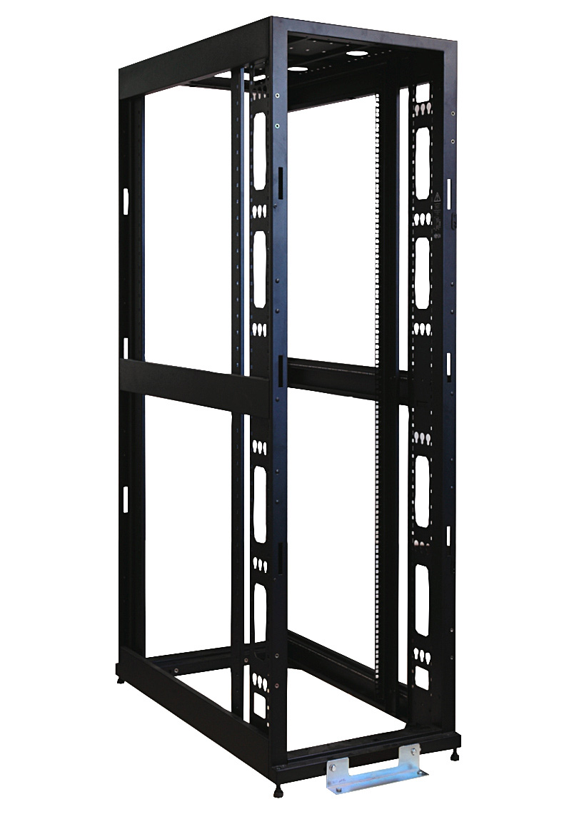 Tripp Lite SR42UBMDEXPND 42U 4-Post Open Frame Rack Cabinet 36 Inch Depth No Sides or Doors  SR42UBMDEXPND