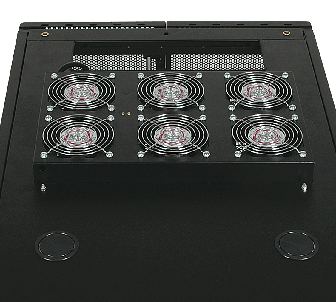Tripp Lite SRFANROOF Rack Enclosure Cabinet Roof Mount Fan Panel Airflow Mgmt 120V  SRFANROOF
