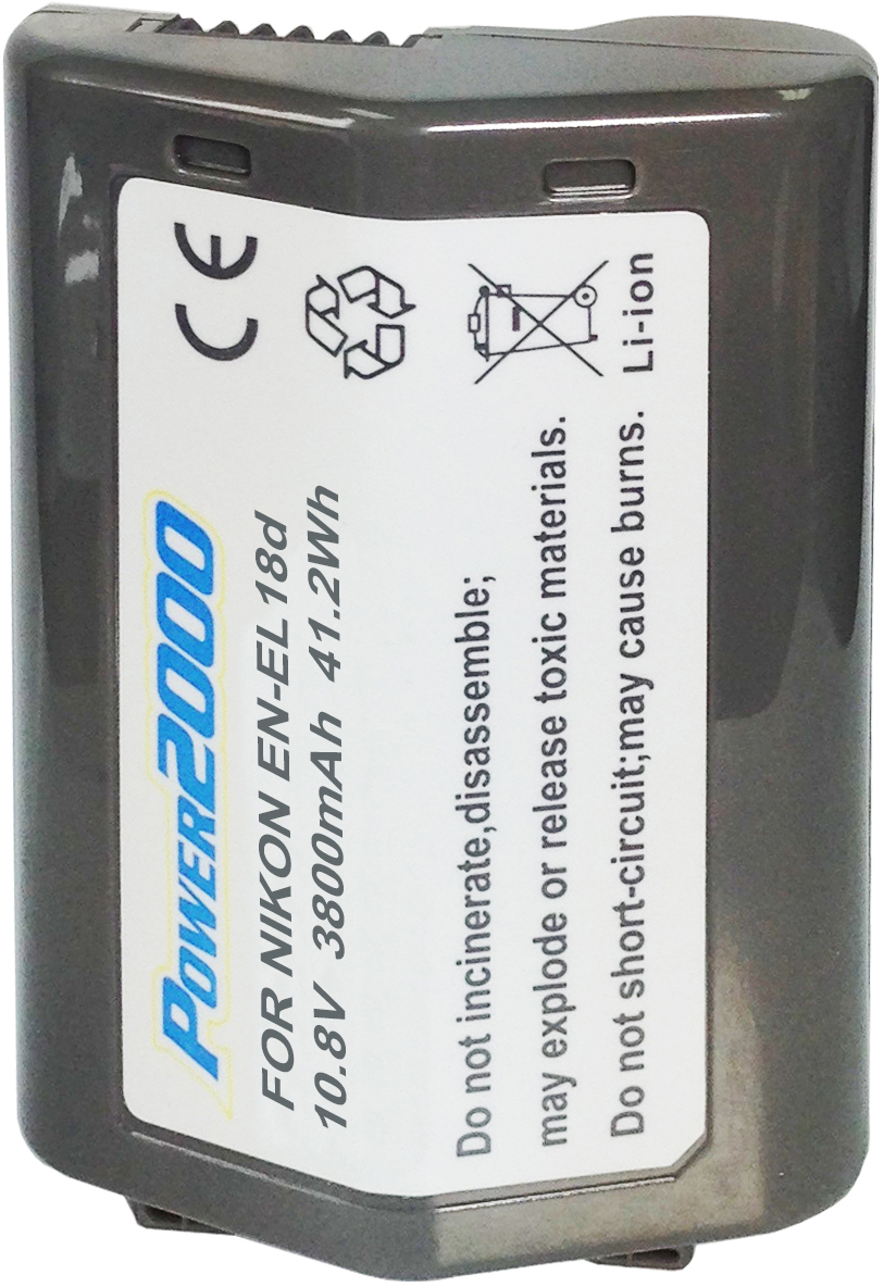 Vidpro Power2000 ACD-800 10.8V 3800mAh Li-Ion Battery for Nikon EN-EL18d - Compatible with Nikon Z9 Mirrorless