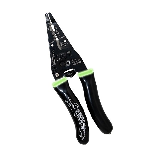 Rack-A-Tiers 47000 Crocs Needle Nose Multi-Use Handheld Wire Strippers 