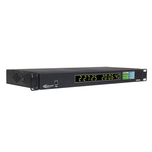 Masterclock GMR6000 1RU Multi-Function 13-Digit NTP & PTP Master Clock Display - TAA 