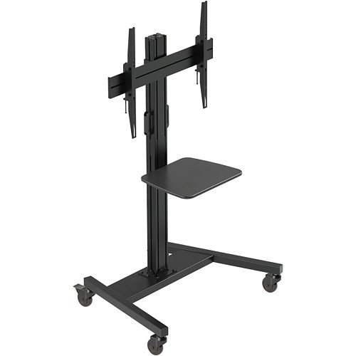 Premier Mounts PSD-ROO All-in-One Mobile Cart for Displays up to 75 Inches and 150lbs 