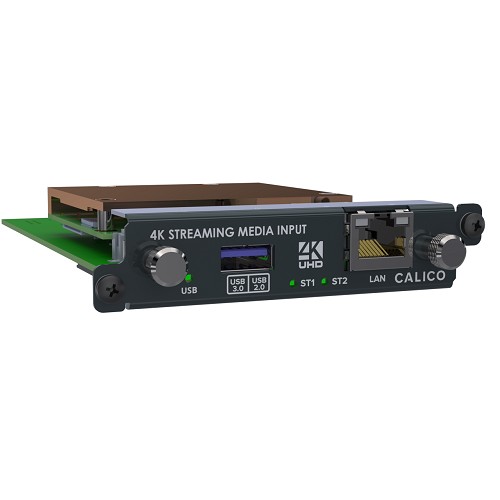 tvONE C7-PRO-MEDIA H.264 & H.265 Low-Latency 4K UHD USB 3.0 Streaming Media Input Module for CALICO PRO 